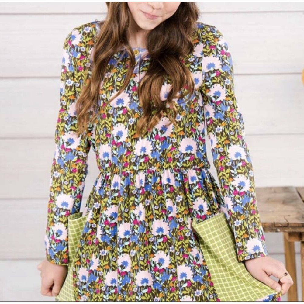 NWOT MATILDA JANE 435 Adventure Begins Grow Together Floral Dress 10 New Pockets